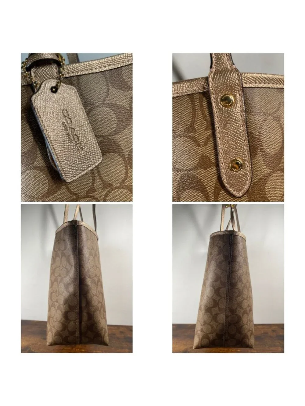 Coach reversible design